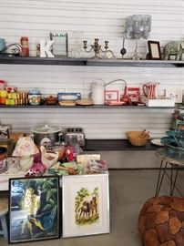 Artwork, Lamps, decorative kitchen items