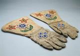 Vintage rodeo gloves w/fabulous bead work.
