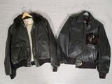 2 leather bomber jackets by makers Schott and Sells. Selling x2.