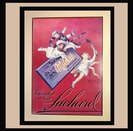 Large Attractive Framed Ad by Leonetto Cappiello