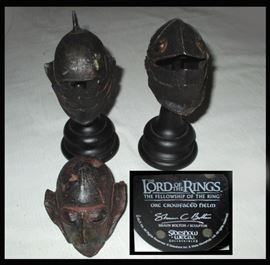 Lord of the Rings The Fellowship of the Rings Sideshow Weta ORC SQUINTER HELM