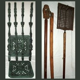 Metal Shelf, just needs a couple of screws and primitive tools 