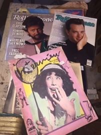 Rolling stones mags from late 1980's 