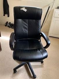 Comfortable high-back desk chair, very good condition