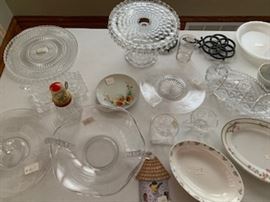 Good quality glassware and crystal