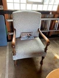 Upholstered chair, nice condition