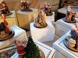 Rockwell Heirloom Santa Collection