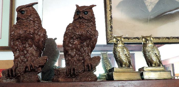 OWL BOOKENDS