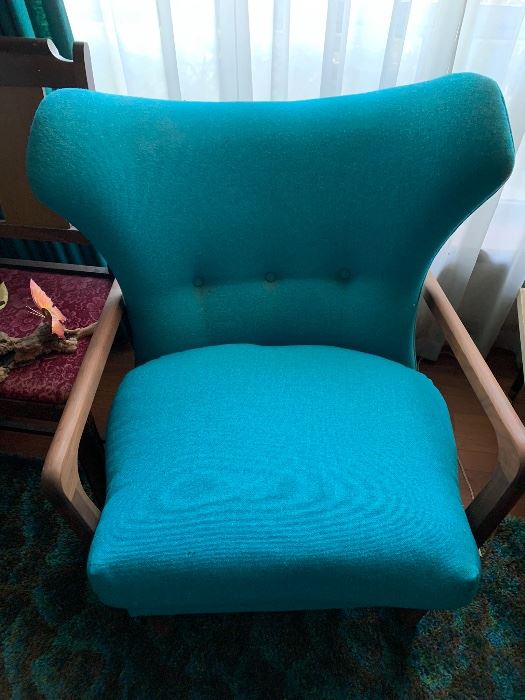 Fabulous mid century chair.   Adrian Pearsall.   