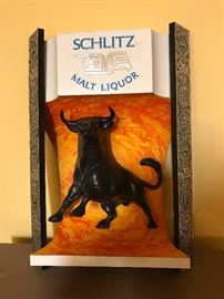 Schlitz Malt Liquor sign 