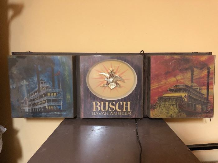 Busch Beer Sign 