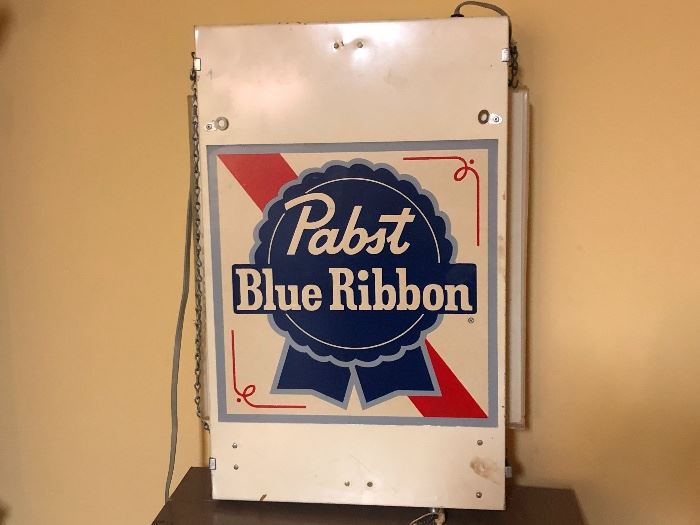 Pabst Blue Ribbon Sign 