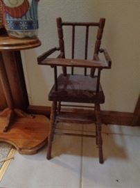 doll high chair