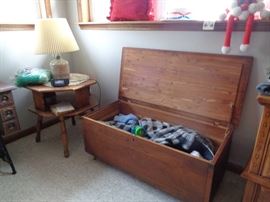 walnut cedar chest