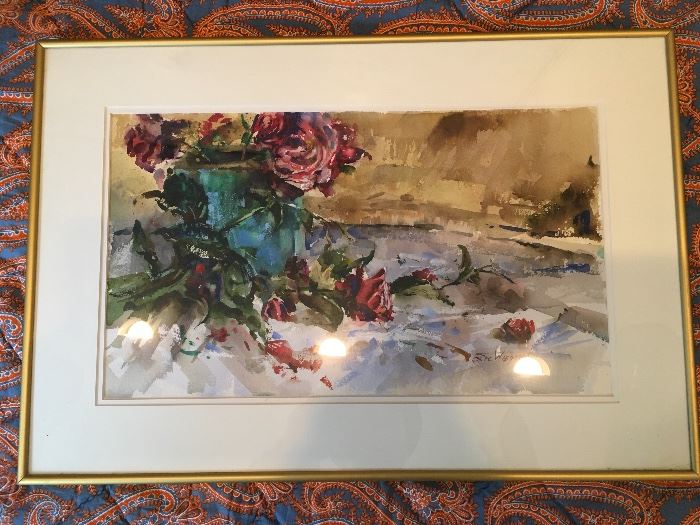 Artist: Eric Wiegardt (American) , Title: Untitled , Medium: Watercolor on Paper