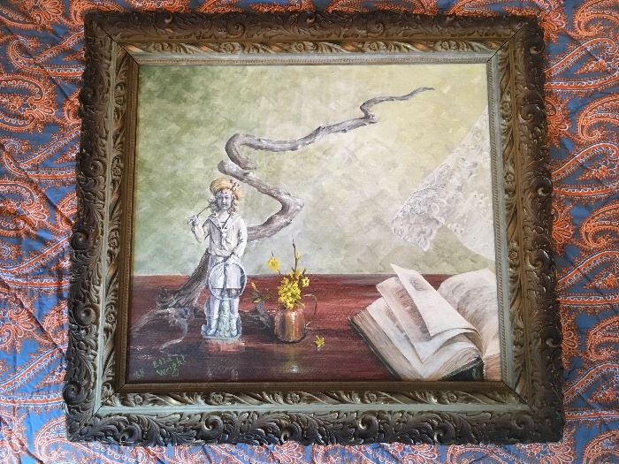 Artist: Ella Wright (American) , Title: Untitled , Medium: Oil on Canvas