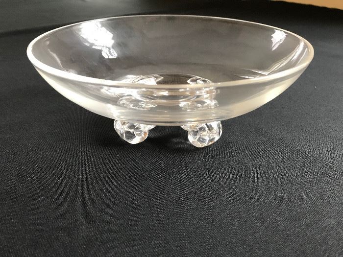 Steuben footed bowl