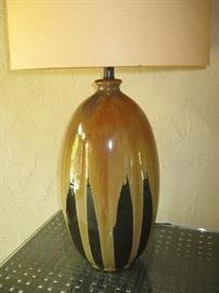 One of a pair of lamps from Pier One.  the next photo is the other, brand new just out of the box