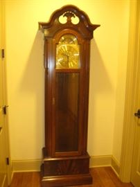 Baldwin grandfather clock-weights and pendulum have been boxed