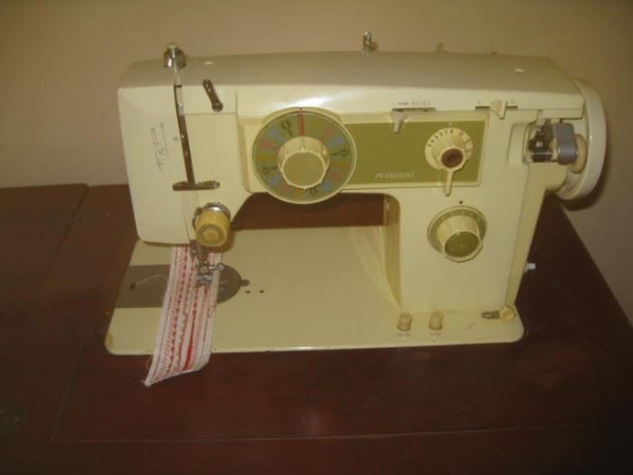 Penncrest cabinet sewing machine