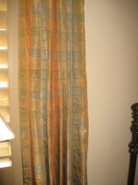 twin bedroom drapes-matching valance available