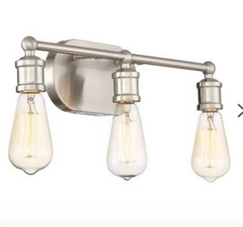 Agave 3Light Vanity Light Brass Nickel
