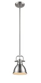 Bodalla 1Light Cone Pendant Chrome with Chrome ...