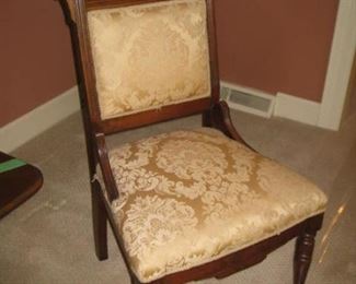 Matching Eastlake chair. Second chair available, but has broken leg