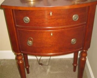 Second of a pair of end tables