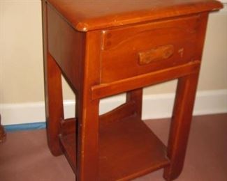 Maple nightstand