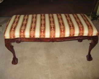 Upholstered bench