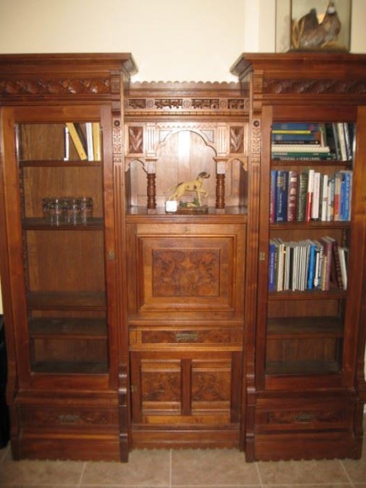 Antique secretary desk