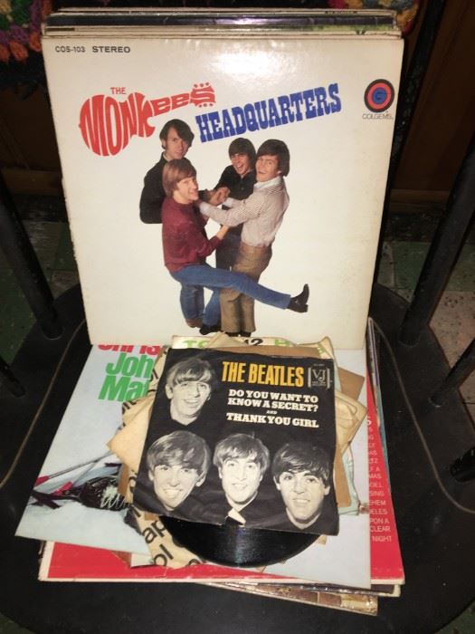 Monkees Beatles Albums