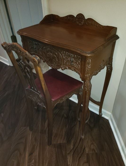 Antique Child's Desk/Chair
