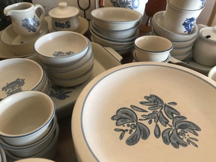 Pfaltzgraff Blue and White Dishes
