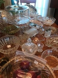Cut Crystal and Glass