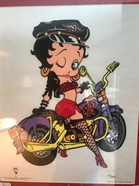 Betty Boop print, 214 out of 500,