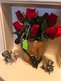 Cat and Dog Figurines