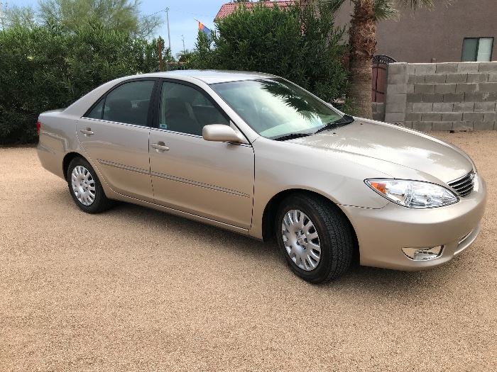 2005 Toyota Camry XLE with only 6,041 original miles Must see to believe Vin # jtdbe32k853031822 Couple owner 2 cars and rarely drove this one