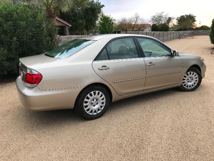 2005 Toyota Camry XLE with only 6,041 original miles Must see to believe  Vin # jtdbe32k853031822 Couple owner 2 cars and rarely drove this one