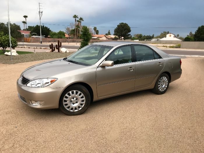 2005 Toyota Camry XLE with only 6,041 original miles Must see to believe  Vin # jtdbe32k853031822 Couple owner 2 cars and rarely drove this one