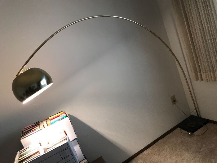 LM 3501 Brass Arc Lamp purchase 11/7/1979 Contemporary House Kansas City Missouri