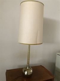 Brass Mid -Century Lamp