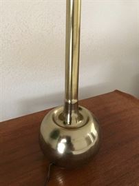 Brass Mid -Century Lamp 