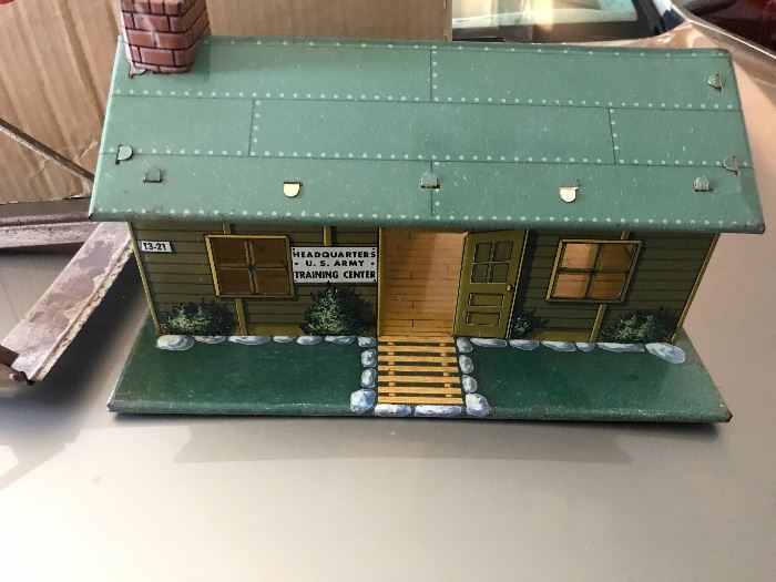 Tin train station buildings