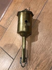 Key wind, Rotating spit "Salter's. Used to rotate pot in fireplace