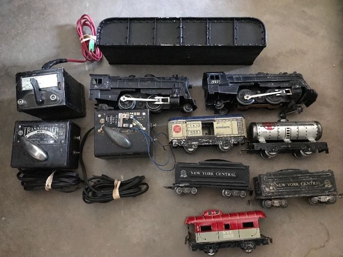 Old train set