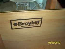 Maker's Mark in Chest Dresser