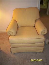 Miles Talbot Yellow Chair