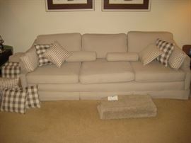 Beige couch